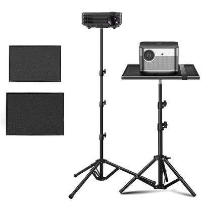 Projector Tray Holder Platform Pallet Laptop Notebook Pallet Tray With 1/4 Conversion Screw Projector Tripod Stand Shelf
