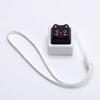 Cute Pressable Cartoon Animal Keycap Fidget Keychain Mini Stress Relief Toy for Kids Party Bag Filler