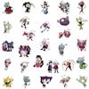 50pcs Invader Zim Stickers Funny Cartoon Anime Stickers for Kids Journal,Cute Aesthetic Cartoon Vinyl Waterproof Decals for Water Bottle Skateboard La