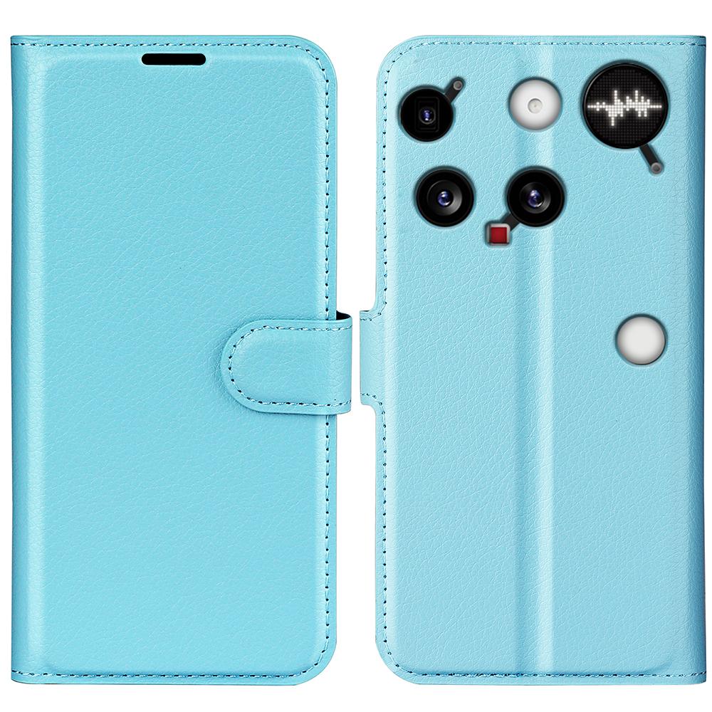 For Nothing Phone (3) 5G Case Litchi Texture Shockproof Leather Wallet Phone Cover