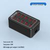 High-Power USB Multi-Port Charging Station - Desktop Mobile Charger & Power Strip