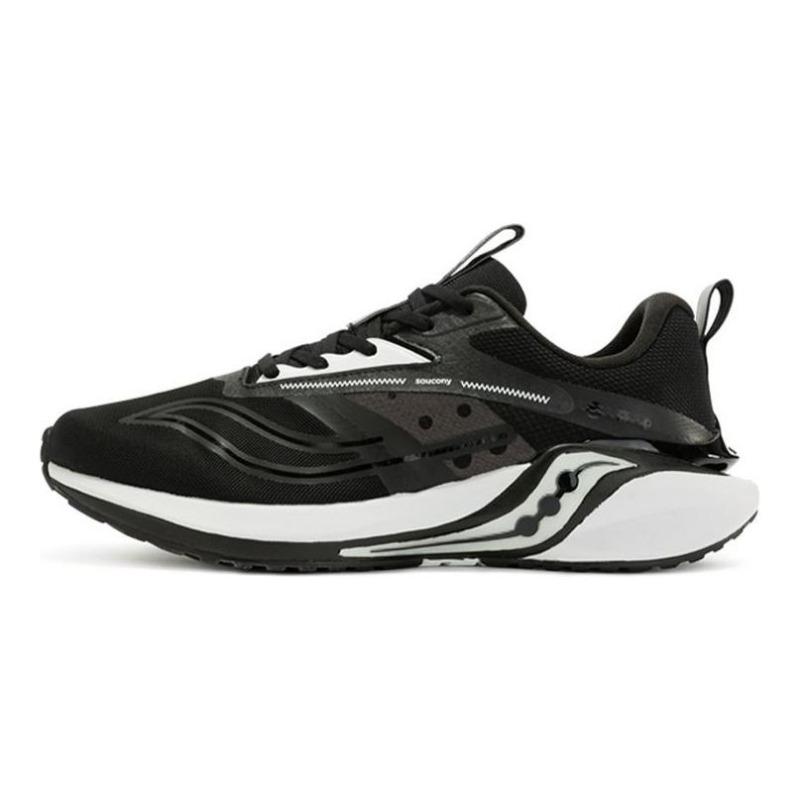 Saucony Coyote Hybrid men low-top running shoes black and white S28162-3 43