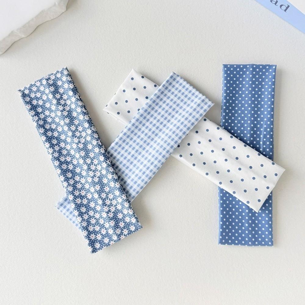 Sweat-absorbent Makeup Headband Polka Dot Sports Headband Retro Hairband Hair Accessories