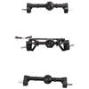 Practical 3Pcs Front Middle Rear Portal Axle Set for WPL B16 B36 6X6 6WD 1/16 RC Car Upgrade Parts Accessories
