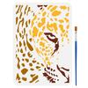 Pochoirs de Dessin et Peinture Creux en PET, pour Scrapbooking DIY, Album Photo, Léopard, 297x210mm