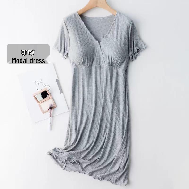 Maternity Nursing Dress - Summer/Autumn Fashion for Pregnant and Postpartum Women