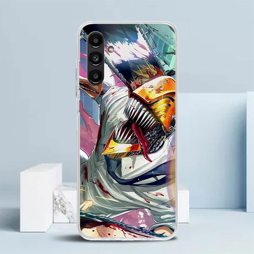 C-Chainsaw Mans Denji Phone Case For Samsung Galaxy A17 A37 A57 A16 A15 A14 A13 A56 A55 A54 A53 A36 A35 A34 A33 A26 A25 A24 A23
