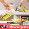 Glass Oil Spray Bottle Kitchen Oil Spray for Cooking Anti-leakage Olive Oil Storage Bottle for BBQ Salad Steak Kitchen Supplies