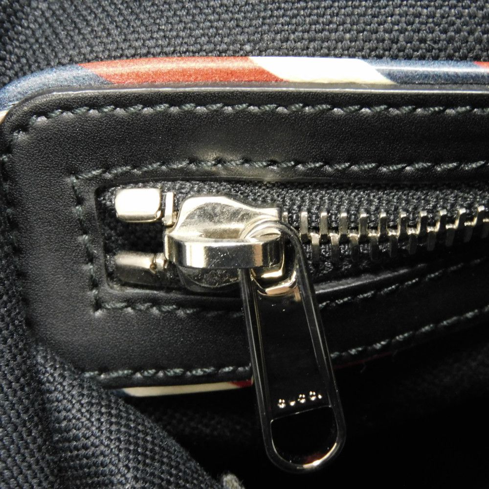 Used GG Supreme Messenger Bag 9539 474137 9F23N 8850 7921 Logo Applique Web Embroidery Black Men's from Japan AUTHENTIC