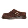 Dr. Martens Isham Suede Shoe Dark Brown Unisex Sneakers 30619201