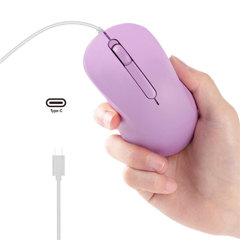 

Type-C Wired Mouse for USB-C Laptops and Tablets