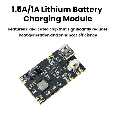 3.3/5V Output MCU UPS Uninterruptible Power Supply Module 1.5A/1A Lithium Battery Charge Seamless Switch Supply for STM32 ESP32