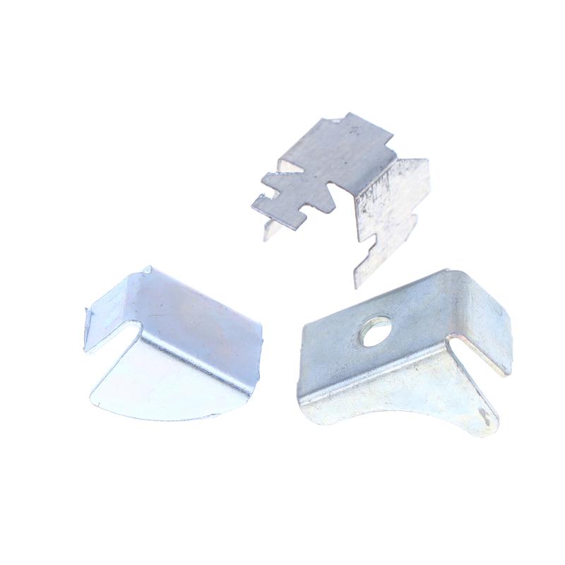 10-Pack Metal Shelf Support Clips Triangle Brace Reinforced Replacement Hardware for Filing Cabinets, Lockers, Wardrobes