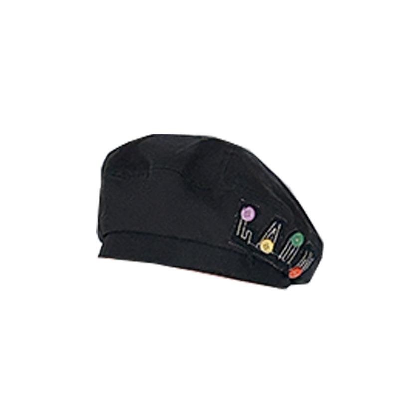 25 Early Autumn New Sweet Button Old Beret Female Retro Painter Hat