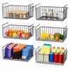 Sturdy Steel Shelf Organizer for Cabinet No Drill Mounting 10.2 Inch Size
