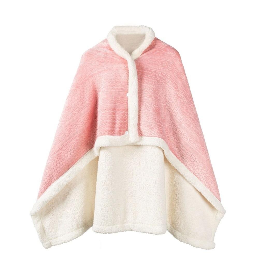 Warm Flannel Blanket Shawl Thicken Women Scarf Casual Warm Shawl  Bedroom