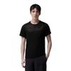 Asics Comfortable Moisture-Wicking Breathable Short Sleeve T-Shirt Men Tops Black 2031D786-001