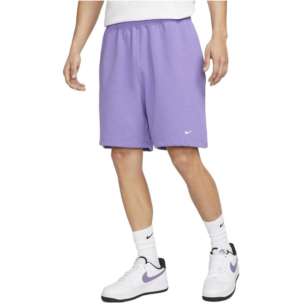 Nike Solo Swoosh Shorts 'Purple' Men's DX0817-567