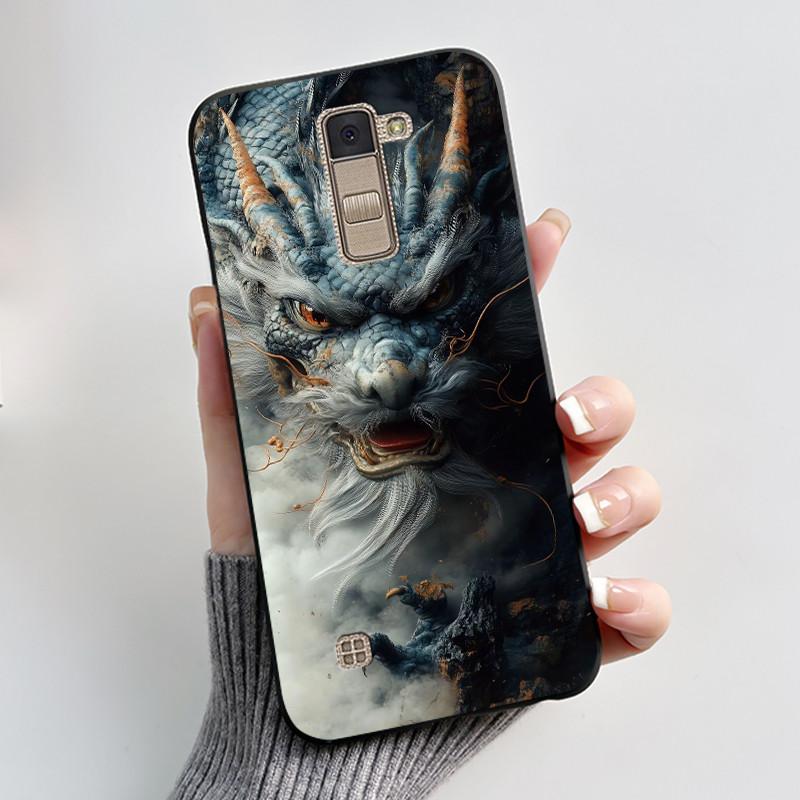 Casing For LG K10 2016 Super-Thin Slim Case Shockproof Bumper Luxury Cute Cool Boys Girls Black Matte Soft Silicone Back Cover