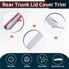 High Quality For Mazda Cx-30 Cx30 - Abs Rear Tail Trunk Lid Moulding Cover Trim Frame