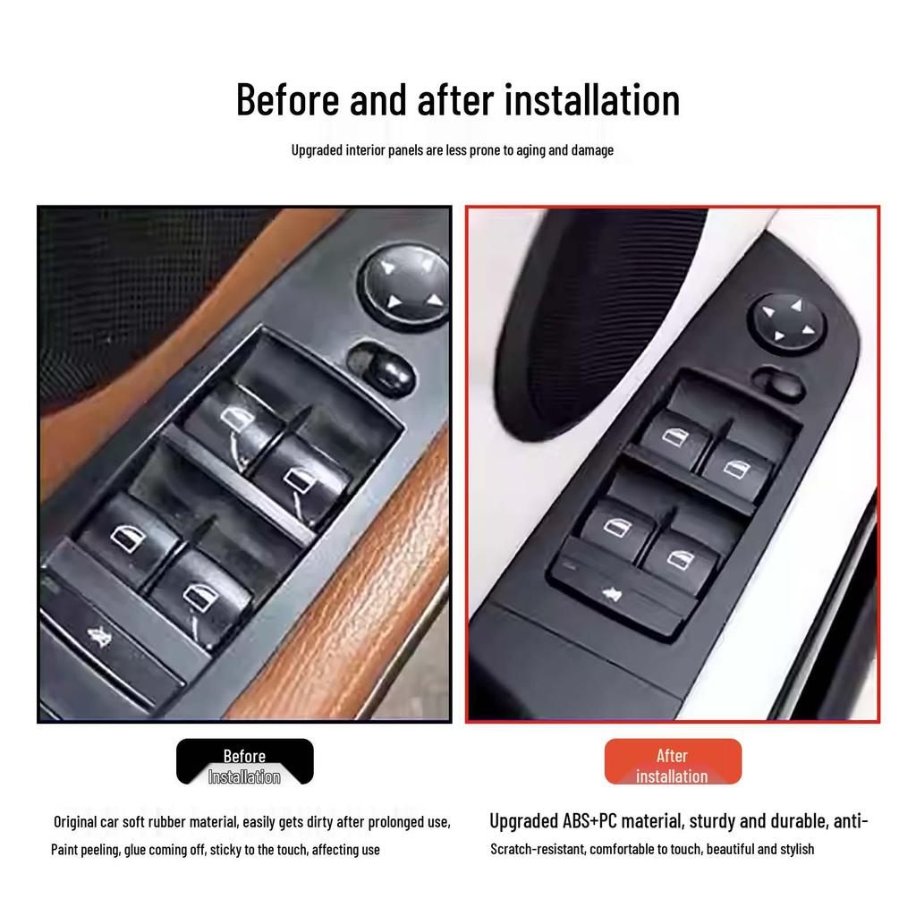 Compatible with BMW 3 Series E90: 318, 320, 325 - Power Window and Control Switch Button