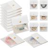 Mini Pouch Small Jewelry Bags Travel Clear Jewelry Storage Bag Leather Jewelry Pouches for Women Traveling Clear Jewelry Bags