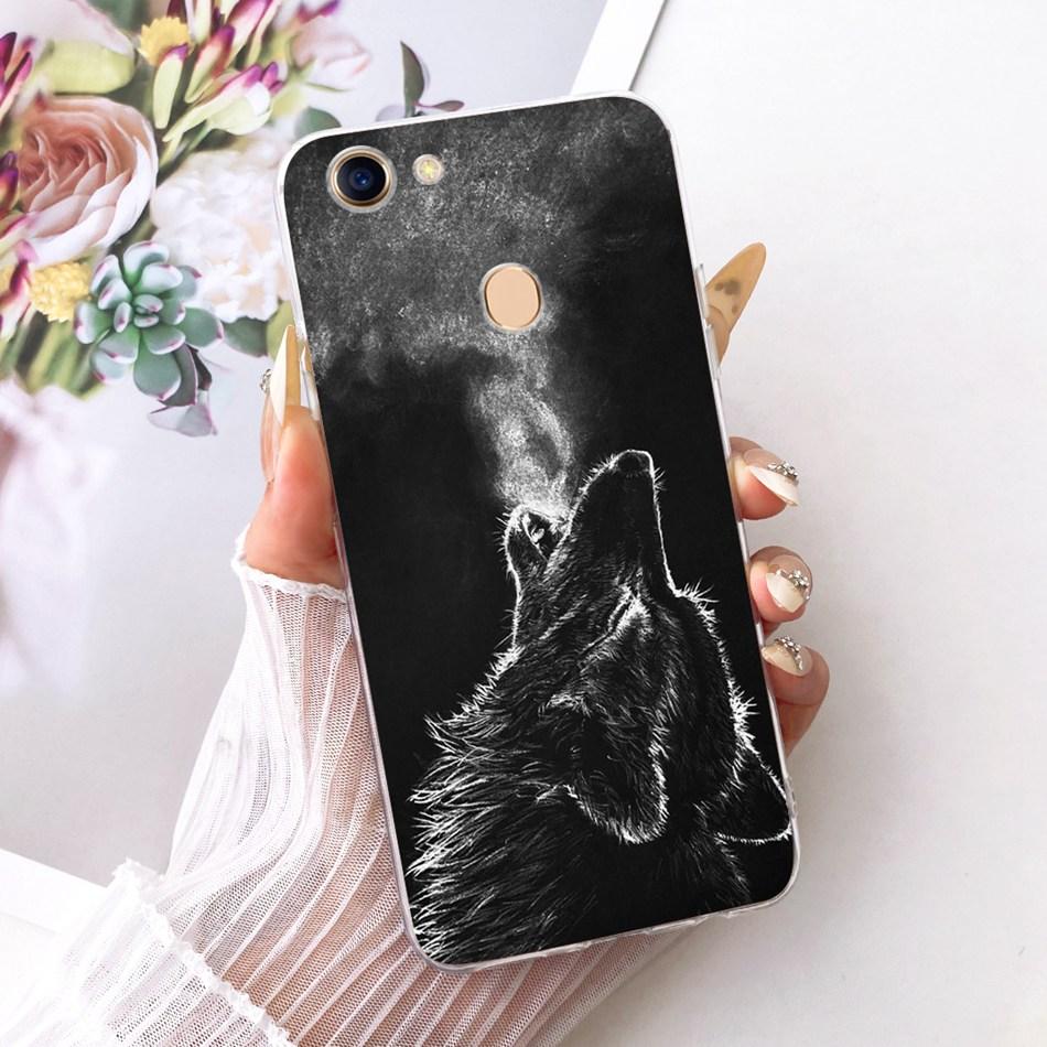 

For OPPO F5 F7 Cool Dragon Tiger Pattern Phone Case For Oppo F7 F 5 F5 Youth Soft Silicone TPU Cases Oppo F7