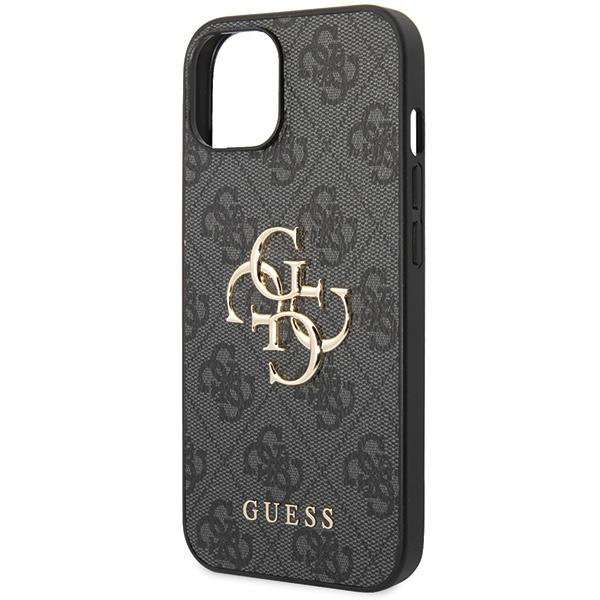 Guess Guhcp15M4Gmggr Iphone 15 Plus/ 14 Plus 6.7 Szary/Grey Hardcase 4G Duże Metalowe Logo