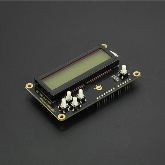 

RGB LCD1602 Keypad Shield V2.0 for Arduino