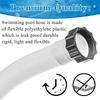Pool Pump Hose Filter Pump Hose Pool Pump Replacement Hose For 1.5In Diameter Pool Hose For Water Circulation Lawns