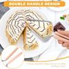 Multi-Purpose Triangular Stainless Steel Cake Slicer Dessert Shop Cutter Fudge Slicing Easy Clean Birthday Kitchen Baking Tools