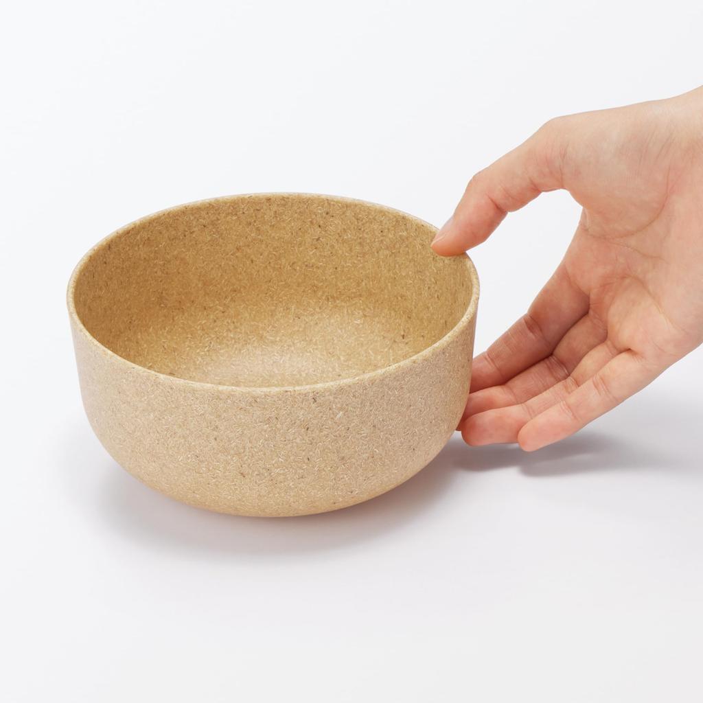 MUJI Bowls Made from Palm Set of 76014195 Microwave-Safe Offcuts, 2,
