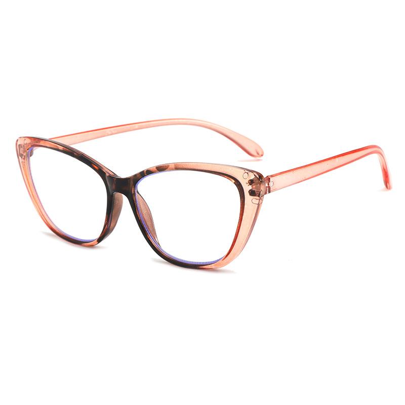 New Fashionable Cat-Eye Anti-Blue Light Presbyopia Eyewear Large Frame Versatile High-Definition Reading Glasses Unisex