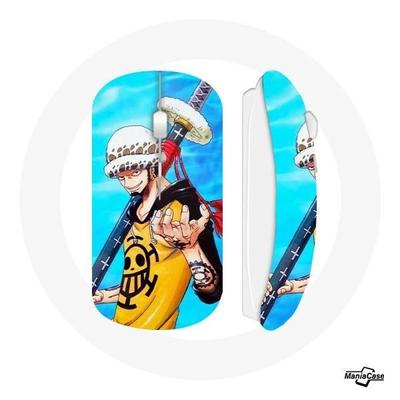 Draadloze Muis - One Piece - Trafalgar Law - Wi-Fi USB-stick - Compatibel met Mac en PC - Blauw