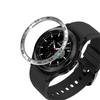 Bezel Ring for Galaxy Watch 4 Classic 42mm, Silver/Black
