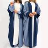 Loriya Reversible Elegant Cardigan Robe Abaya LR736