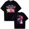 KPop Demon Hunters round neck short sleeved summer loose sports casual top EMA