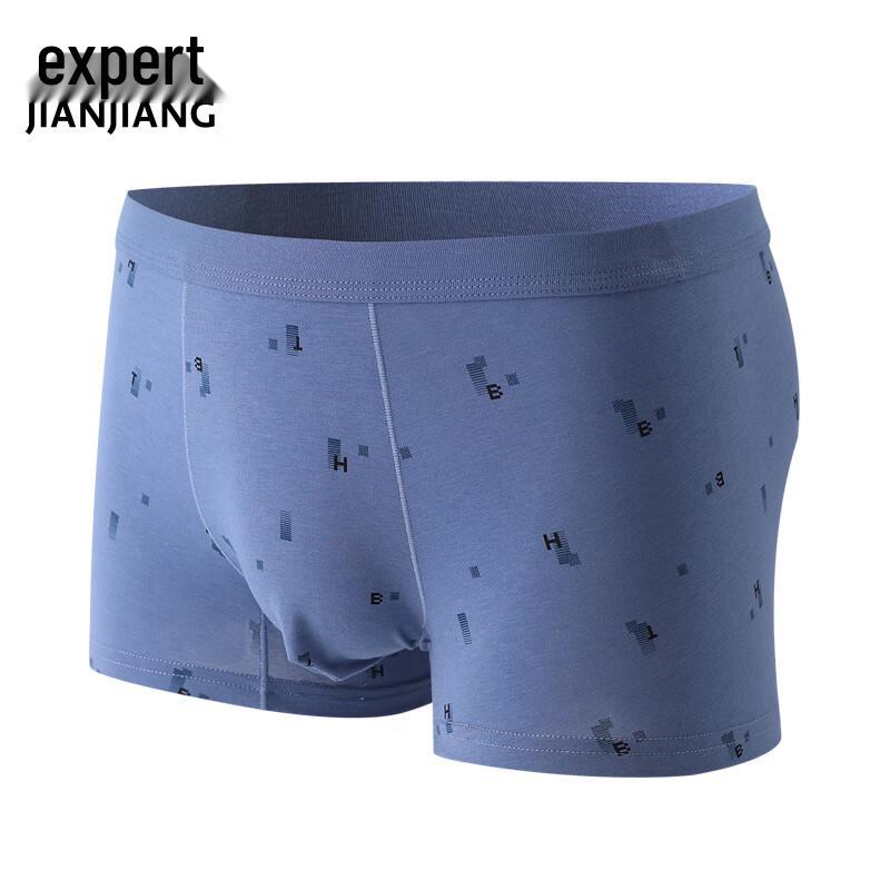 Jianjiang Bamboo Blend Printed 5A Antibacterial Boxer Briefs 2-Pack
