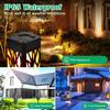 Solar Lights Outdoor Flickering Flame Solar Pathway Lights Solar Powered Decorative Garden Lights Waterproof Christmas Lights Outdoor Landscape
