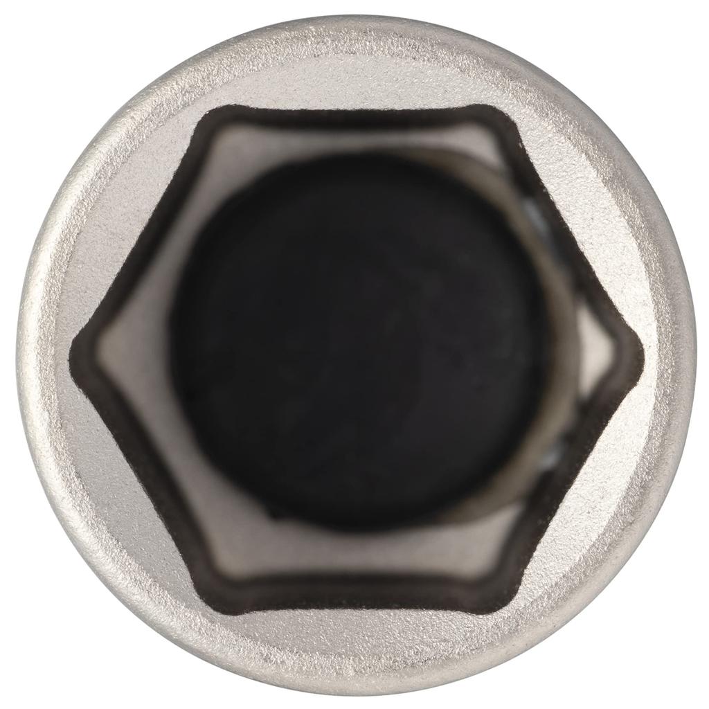 TONE Impact Thin Long Wheel Nut Socket 19mm Hex Size Socket, Type, HP4A-19LN, 12.7mm (1/2") Drive, Red,