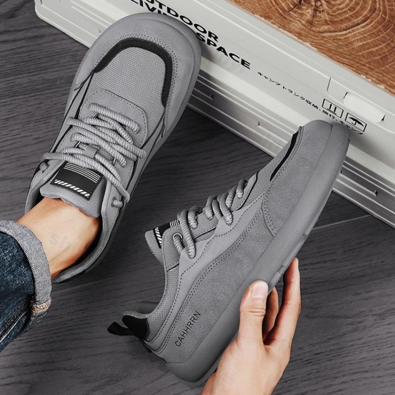 Fashion Men's Mesh Breathable Low Top Casual Sports Shoes 2025 Autumn Fashion Trend Versatile Comfortable Non Slip Niche Design Sneakers