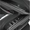 For Toyota Camry 2018- Carbon Fiber ABS Window Lift Switch Button Panel Trim
