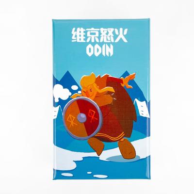Chinese English Spanish Version DIY Edition ODIN Fun Family Party Night Board Game for 2-6 Players 15 Minutes Card