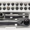 25 in 1 Ratchet Screwdriver Set Wrench Narrow Space Repair Steel Multi Bit Tool Kit with Socket Heads Hand Tool