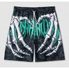 2026 Men's New Summer Funny Skull Hand Pattern Shorts