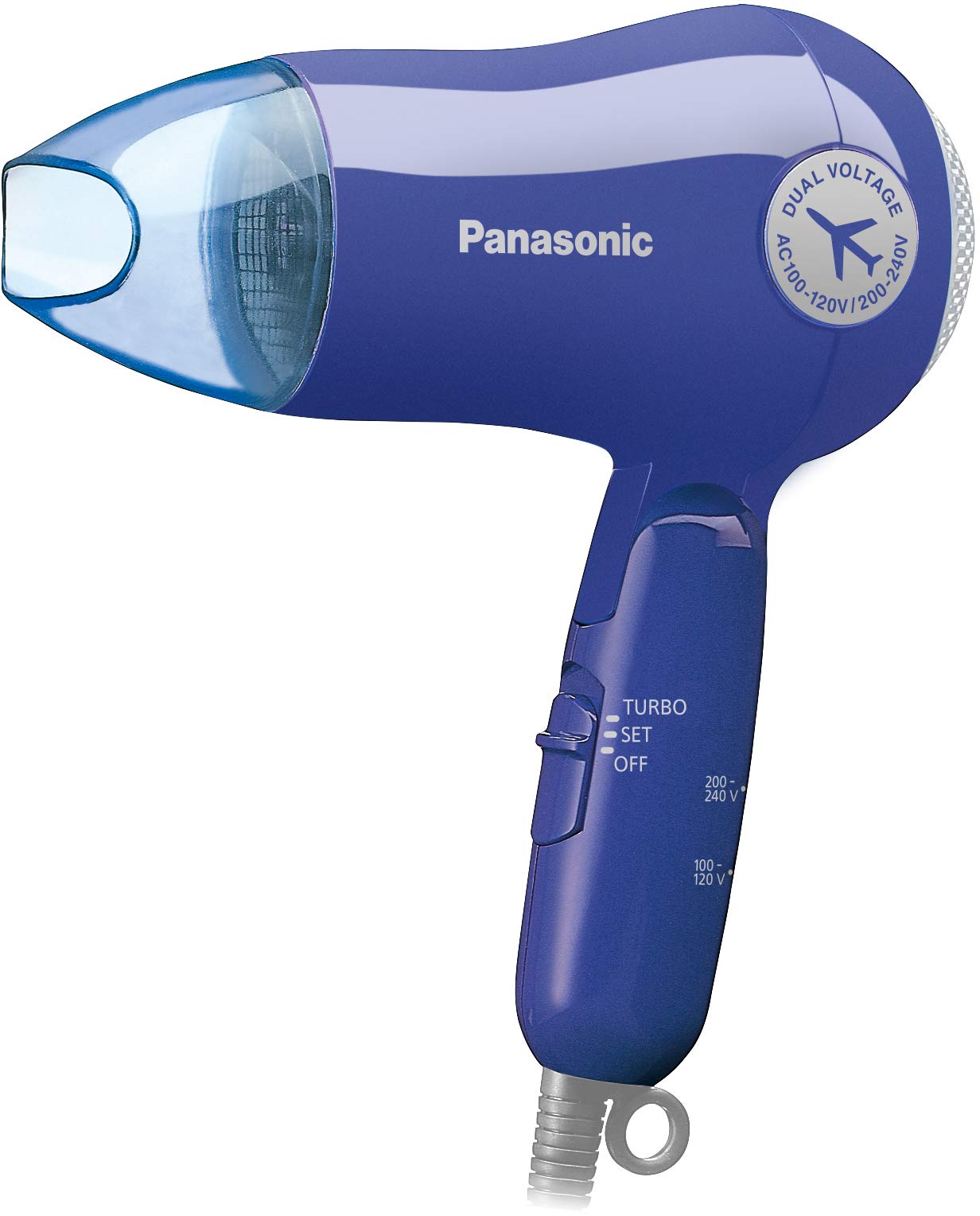 

Фен Panasonic совместимый с зарубежными странами, синий EH-ND2B-A