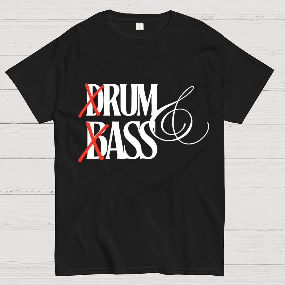 Funny Drum & bass lovers Cotton Summer Casual Cool Loose T-Shirt
