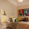 LED Minimalist Retro Gold E27 Wall Lamp Bedroom Bedside Lamp Home Dining Hall Corridor Staircase Decoration Lighting Fixture