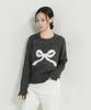 Keulleiseu Audrey Ribbon Point Knit_Light Purple