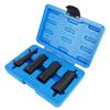 4Pcs Wheel Nut Remover Socket Dual Head Tire Socket 17.5-22.5mm for Ford Land Rover